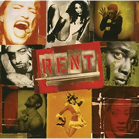 Rent - original Broadway cast album cover