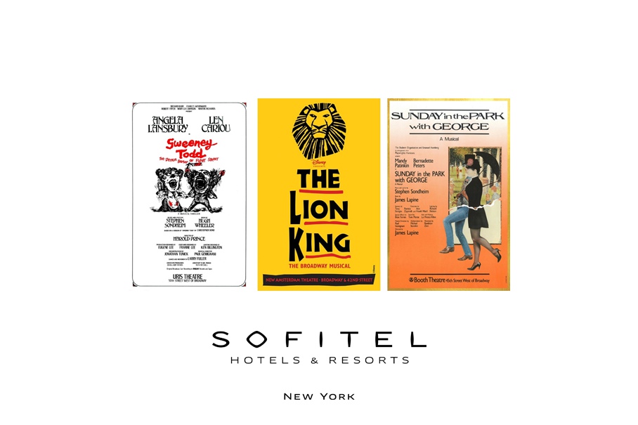 Through June 30, theatergoers and art lovers alike can view works by theatre poster legend Frank “Fraver” Verlizzo in celebration of the Tony Awards. Sofitel New York is located at 45 West 44th Street in Manhattan.